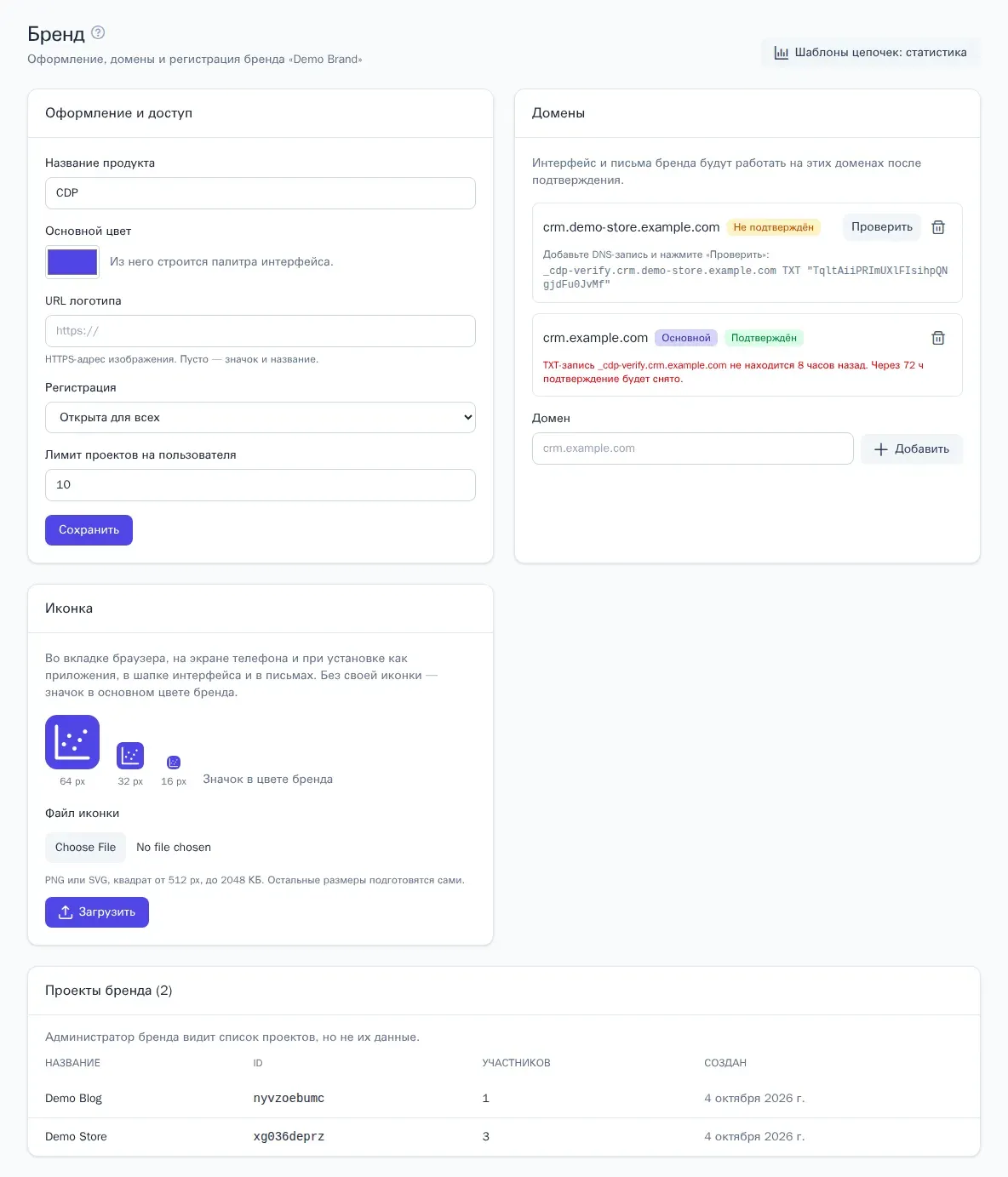Платформа под вашим брендом